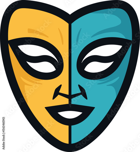 Theatrical Mask: A Symbol of Drama and Culture