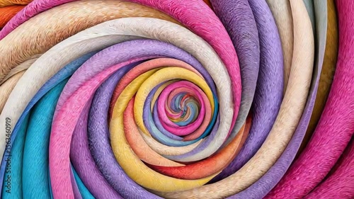 Vibrant and captivating swirl pattern, a mesmerizing design for backgrounds and creative projects