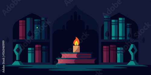 Cursed Library Where The Books Whisper And The Clock Ticks