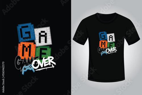 Gaming T shirt Design