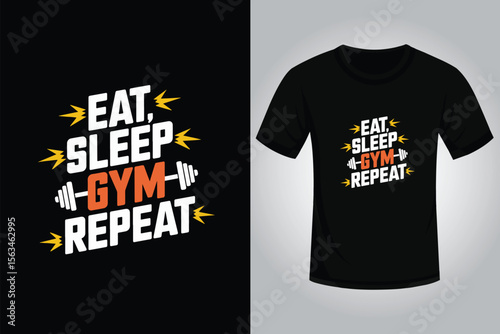 Gym T shirt Design