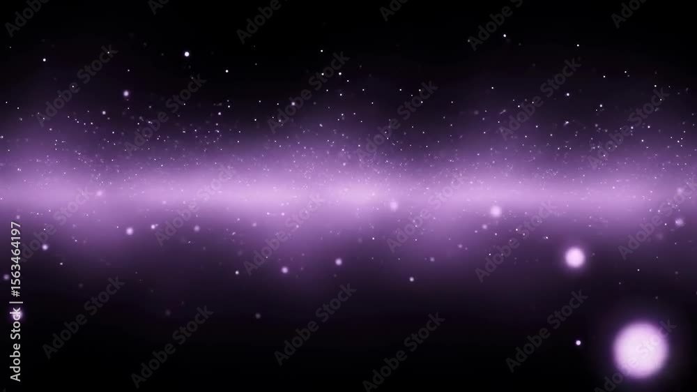 Purple Galaxy Starfield Background