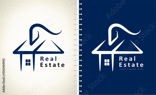 House logo Vector. Real Estate Design
