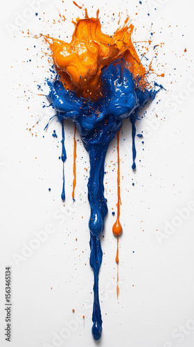 Art-driven vertical layout for phone background
