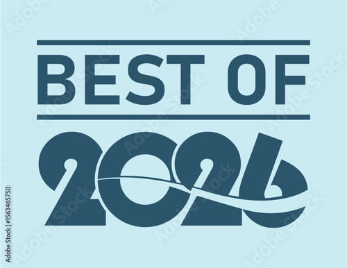 best of 2026 vector icon isolated on white background