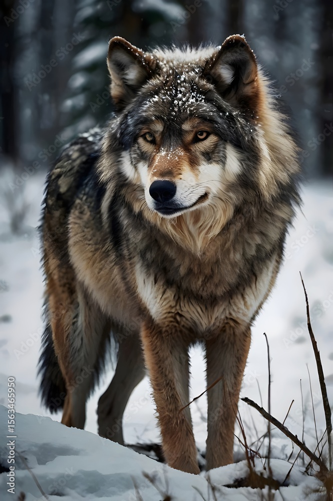 Obraz premium Wolf