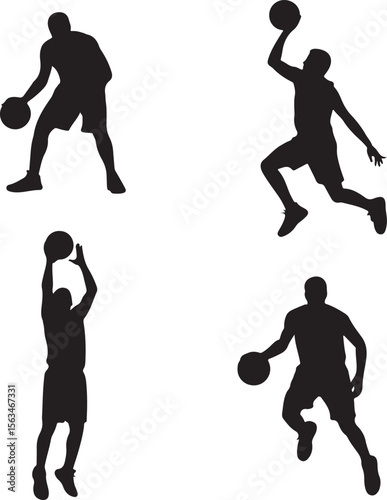 Basketball Player Silhouette Bundle – Slam Dunk SVG Clipart

Basketball Action Silhouettes – Digital Sports Vector Set

Hoop & Dunk Silhouette Design – SVG PNG for Cricut & Shirts

Basketball Silhouet