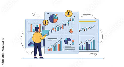 Analyzing Financial Data and Market Trends for Business Growth and Investment Strategies