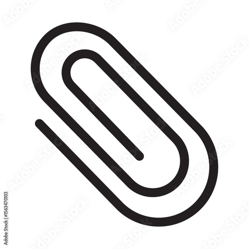 Paperclip Icon Vector