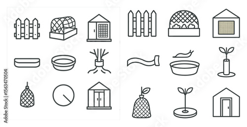 Collection of various objects, including a bird cage, a bird bath, a bird feeder, a bird house, a bird bath, a bird feeder, a bird house, a bird bath, a bird feeder, a bird house,