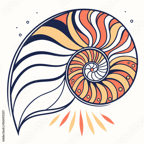 Abstract Spiral Logo Design
