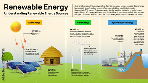 Renewable Energy Sources - Understanding Solar, Wind, and Hydro Power