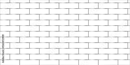 White brick wall background. architecuture construction stone block brick wallpaper. seamless building cement concrete wall grunge background.	
