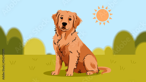 golden retriever dog