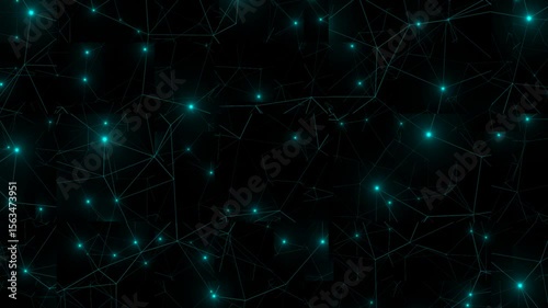 Starlink fluctuating animation background video 