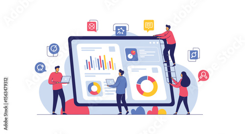 Illustrating the Concept of Data Analysis and Business Intelligence for Better Decision Making