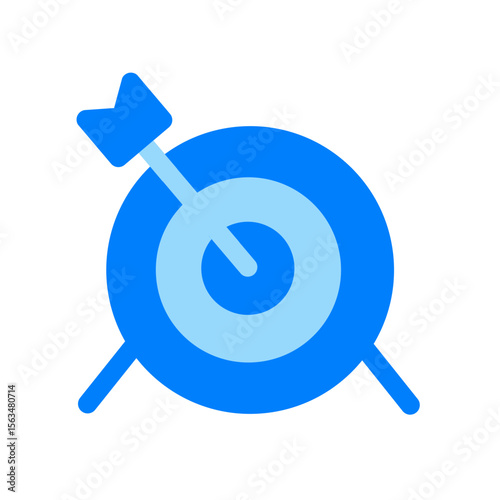 dart target duotone icon