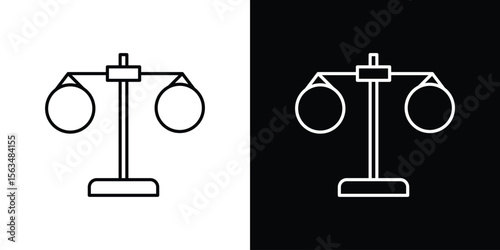 Taxes icon Design concept. Black and white line icons