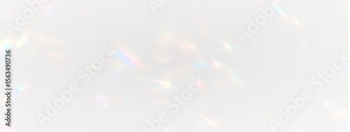 PNG Rainbow light and prism beam with glowing crystal glass, bright sparkle and diamond shimmer, neon glow and transparent overlay in a colorful optical background