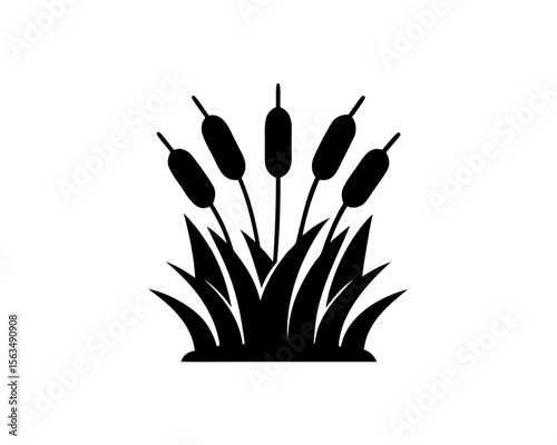 creative details Dried Grass Icon vector illustration	