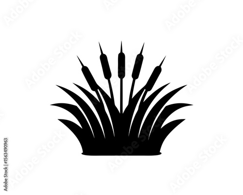 creative details Dried Grass Icon vector illustration	