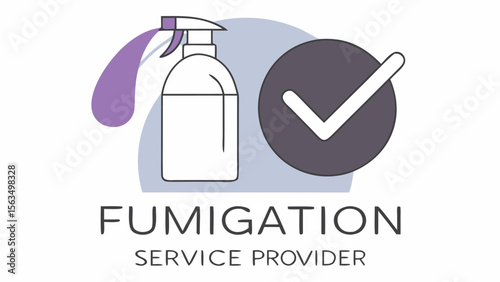 Professional Safe Fumigation Service Vector Illustration
Worker in Protective Gear Performing Safe Fumigation Vector