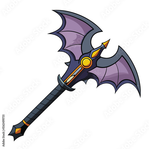  Bat weapon isolated on white background