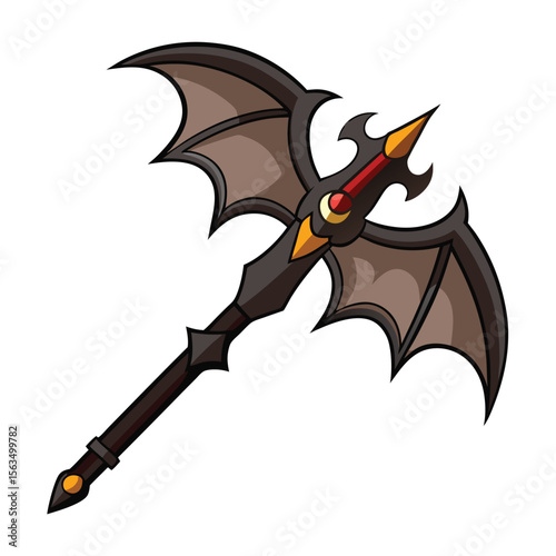  Bat weapon isolated on white background
