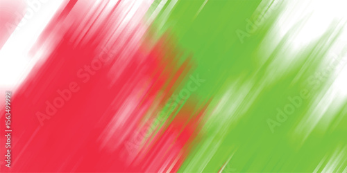 Abstract artistic background with blended red and green brushstrokes for modern design concepts.
