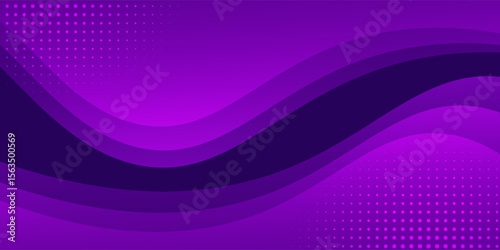Elegant abstract gradient wave design blends smooth color transitions in a mesmerizing pattern of violet tones, cultivating a sophisticated, visually engaging aesthetic