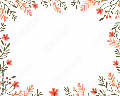 Vetor seamless floral colorful pattern on a white background