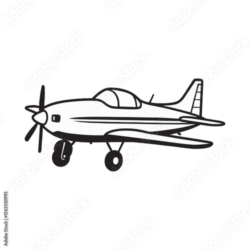 image of an aircraft silhouette on a white background