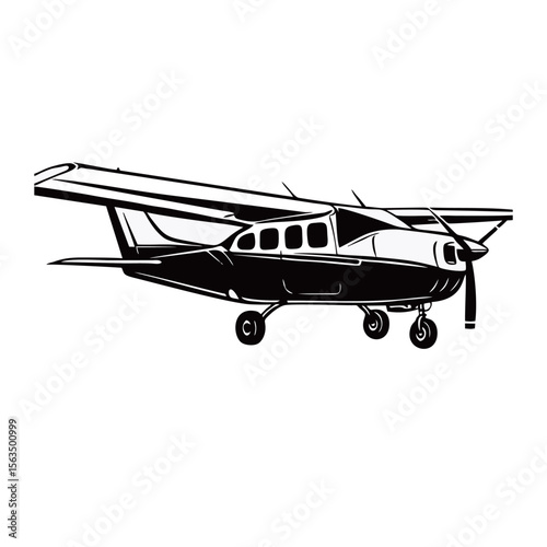 image of an aircraft silhouette on a white background