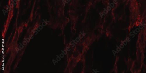 Textured deep red and black illustration with suggestive shapes and forms creating an impression of a dark and dramatic artistic representation