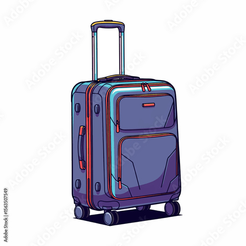 suitcase, travel, bag, luggage, baggage, case, trip, business, journey, object, handle, tourism, vacation, red, handbag, suitcases, trolley, isolated, holiday, voyage, briefcase, trunk, black, leisure