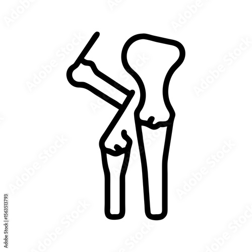 3d rendered illustration of an x ray