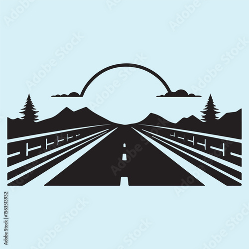 road to the mountains