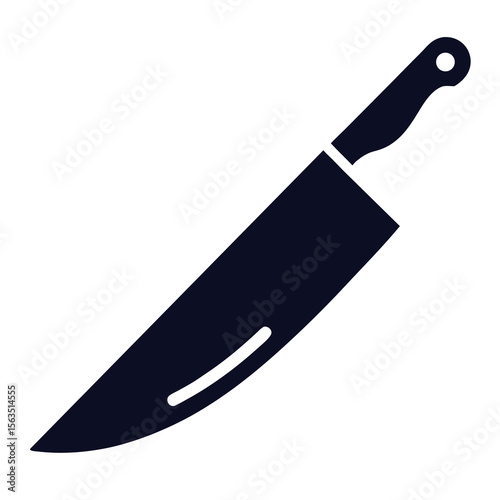 knife vector on white background
