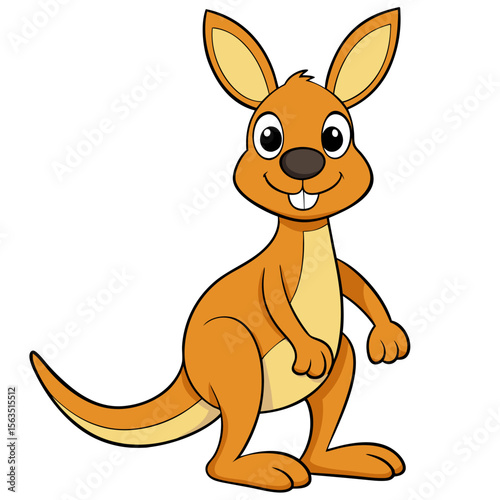 kangaroo with baby