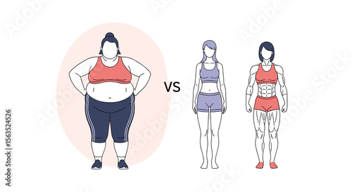 Understanding body transformation journey comparing fitness levels and lifestyle changes for healthier living