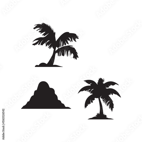 palm tree silhouette