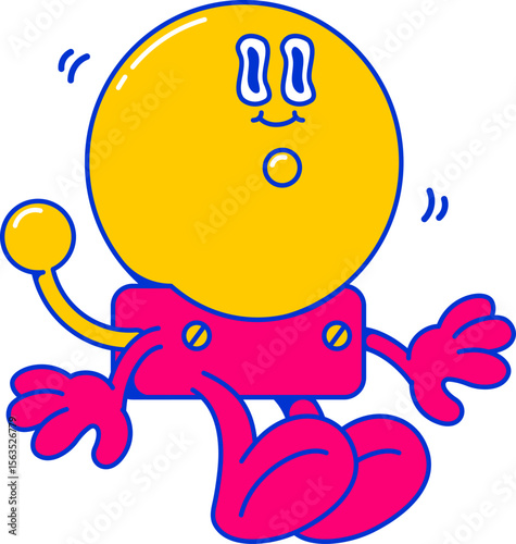Groovy Abstract Mascot