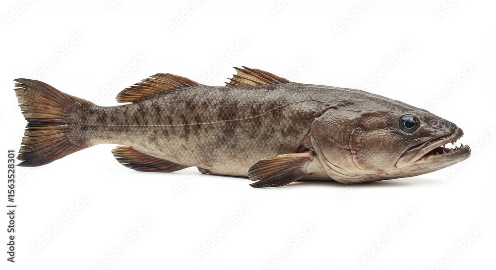 Fototapeta premium Whole fish isolated on white background