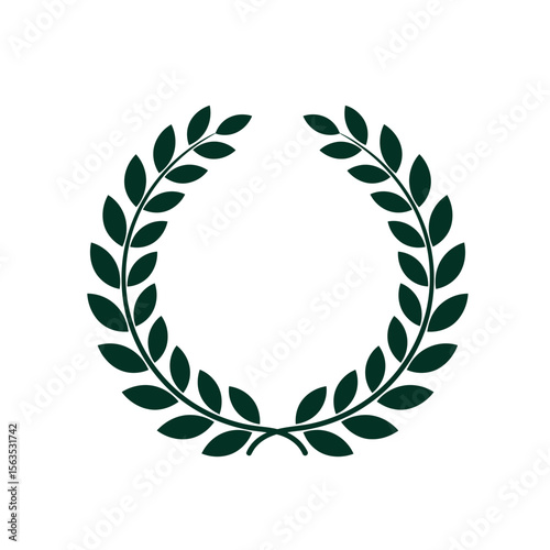 laurel wreath vector illustration