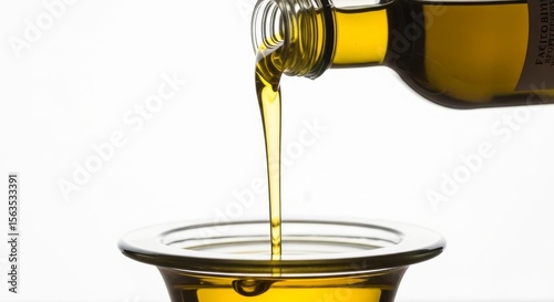 Olive Oil Flowing