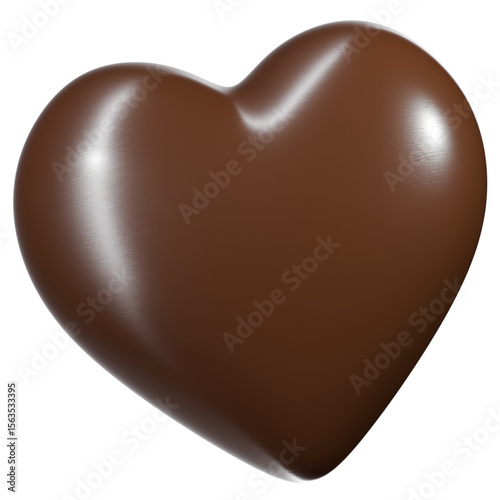 heart shaped chocolate