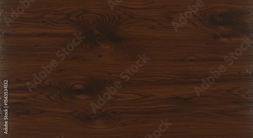 Dark reddishbrown wood grain texture with natural knots and subtle surface marks