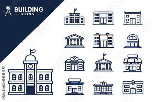 Various Building Icons