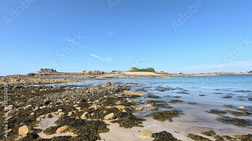 Joli paysage de mer à Port-Blanc Penvénan - Bretagne France