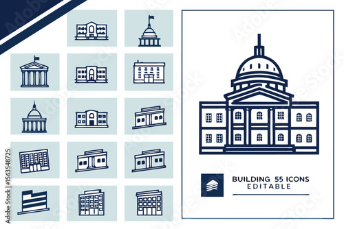 Collection of Building Icons